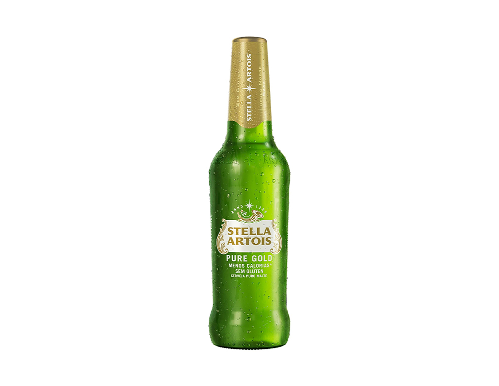 CERVEJA STELLA ARTOIS SEM GLÚTEN LONG NECK 330 ML (PCT 24 UN)